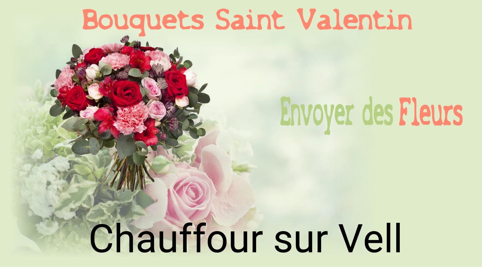 Roses de Saint-Valentin livrées à Chauffour-sur-Vell